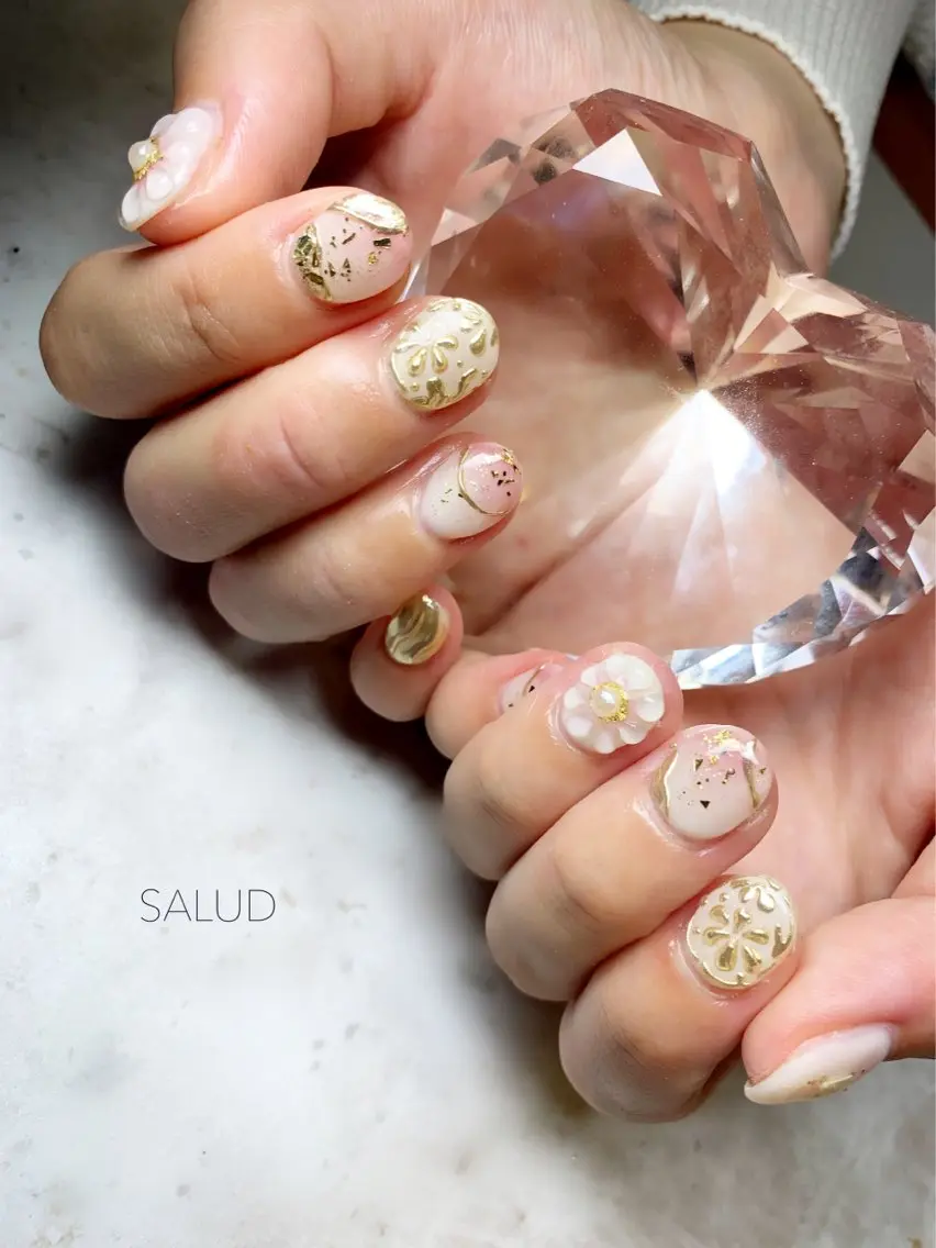 ネイル ハンドネイル Nail Salon SALUDのネイルデザイン