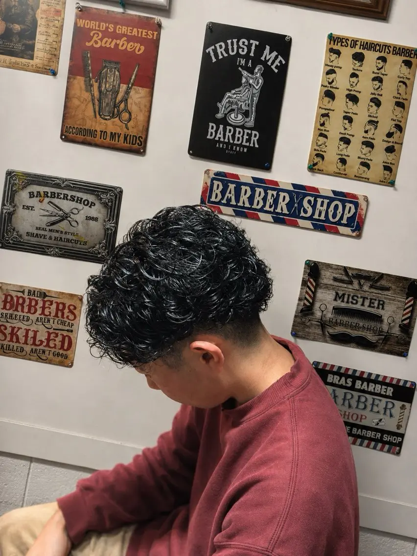ミディアム パーマ BRAS 東のヘアスタイル