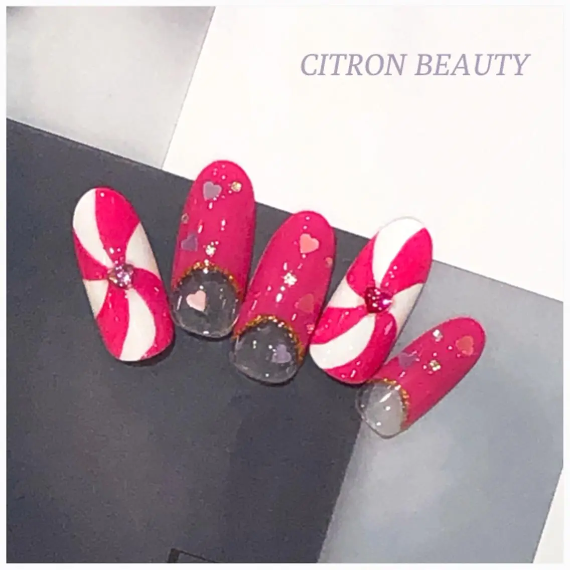 ネイル ピンク CITRON NAIL💅練習生のネイルデザイン