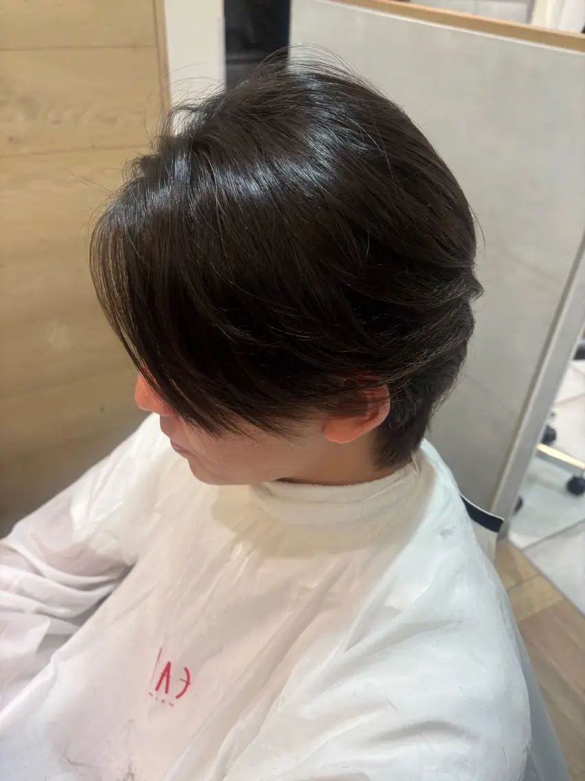 ショート パーマ 縮毛矯正 ウルフカット カット アートディレクター 尾内 友美のヘアスタイル