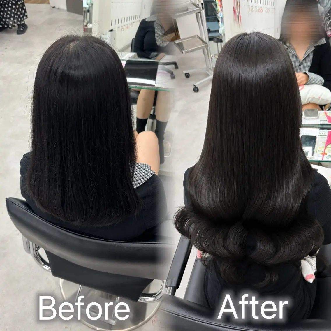 ロング カラー ヘアアレンジ メンズ カット ヘアカラー トリートメント エクステ ヘアセット 羽エク指名No1✨️ シールエク🌙しぇるのヘアスタイル