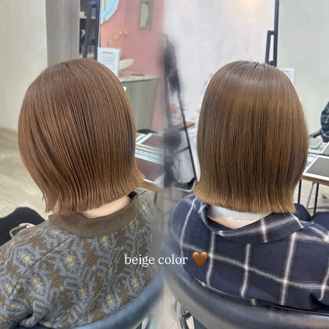 ショート カラー ベージュカラー ブリーチ ブリーチなしカラー ヘアカラー トリートメント suehiro yunaのヘアスタイル