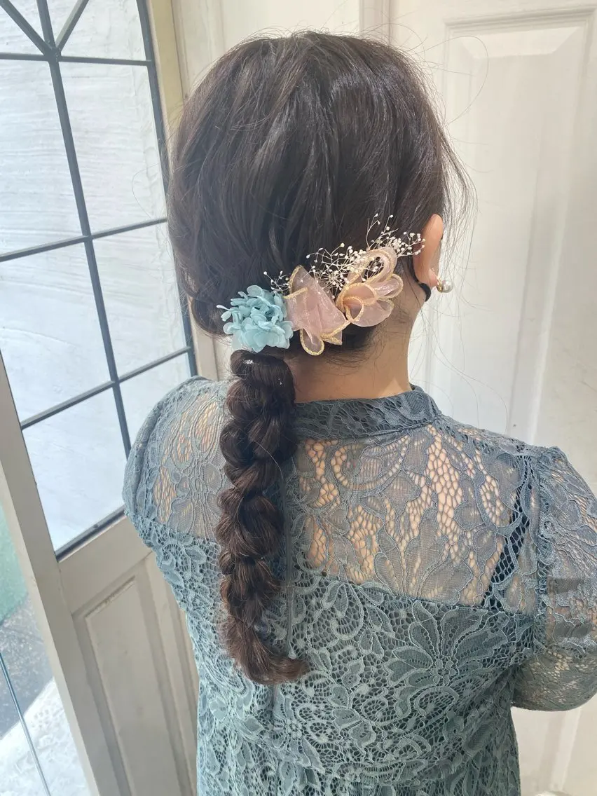 ヘアアレンジ uros.中目黒 moekaのヘアスタイル
