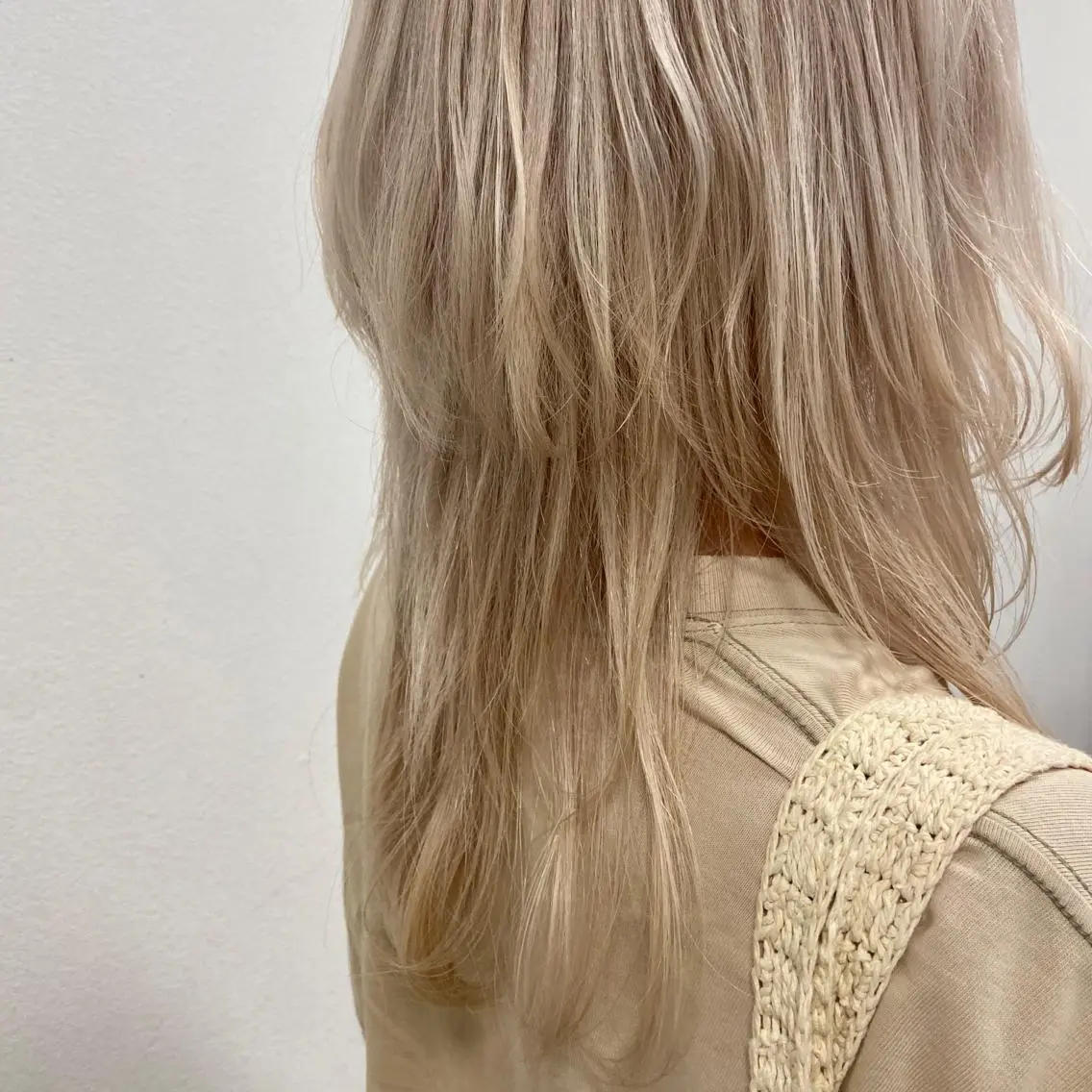 ロング カラー カット ヘアカラー トリートメント 透け感カラー/ momo🦕のヘアスタイル
