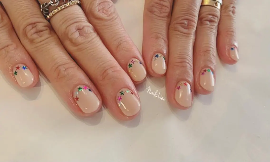 ネイル ワンカラーネイル 春ネイル studio e n / RiNのネイルデザイン