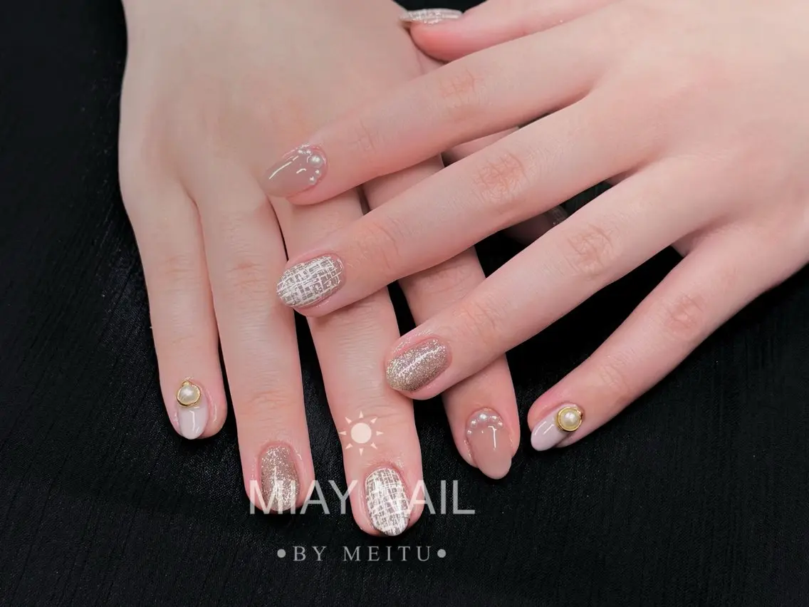 ネイル ハンドネイル 💜MIYA NAIL鶴見店のネイルデザイン
