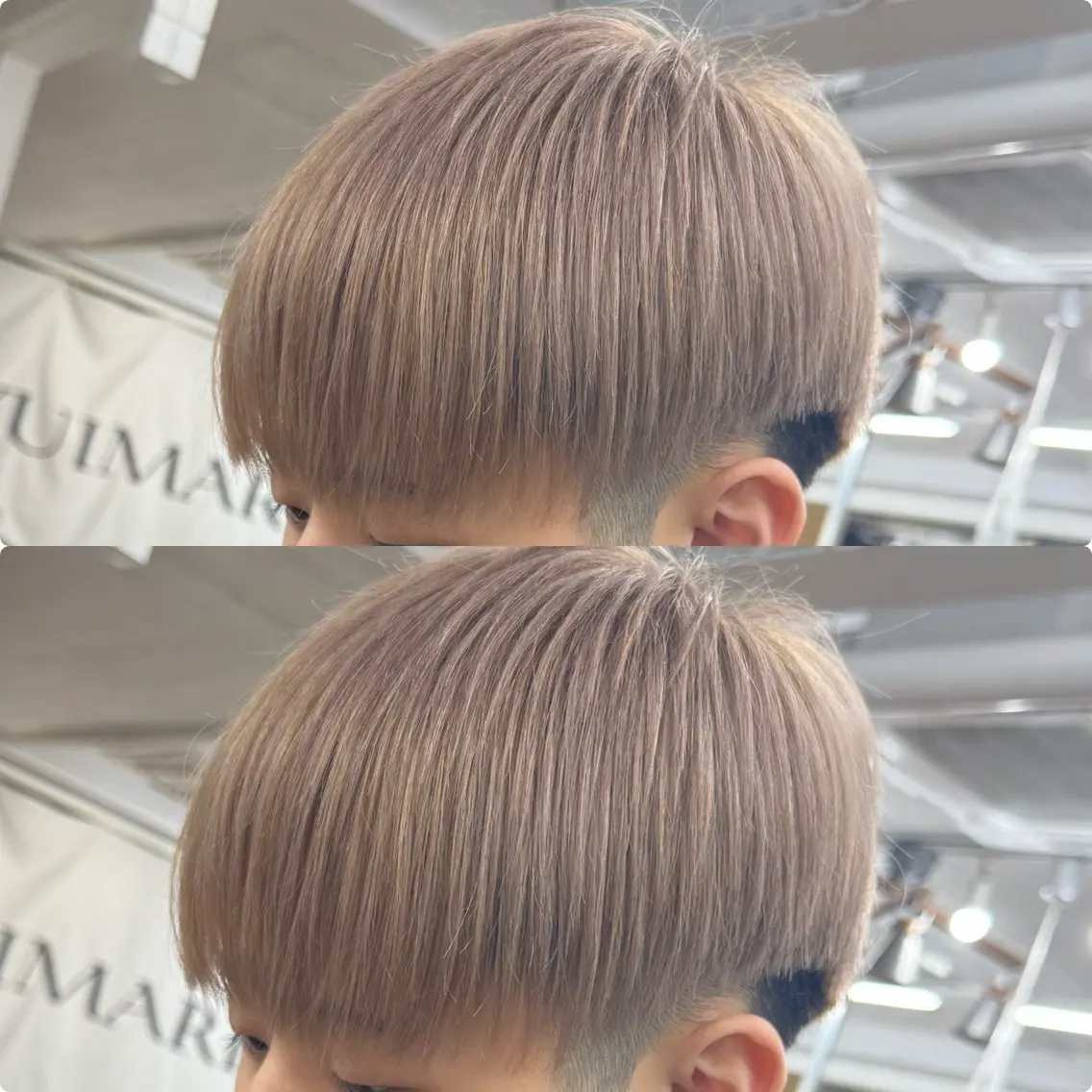 ショート カラー ヘアアレンジ メンズ カット ヘアカラー メンズ特化サロン ユウヘイのヘアスタイル