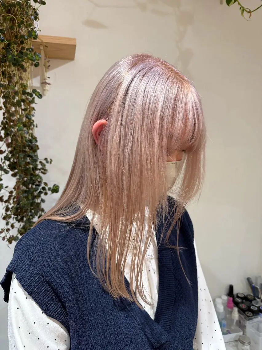 ロング カラー ヘアカラー モテhair♡.* ﾏﾂｴｸ/さくら🍨のマツエク・マツパデザイン