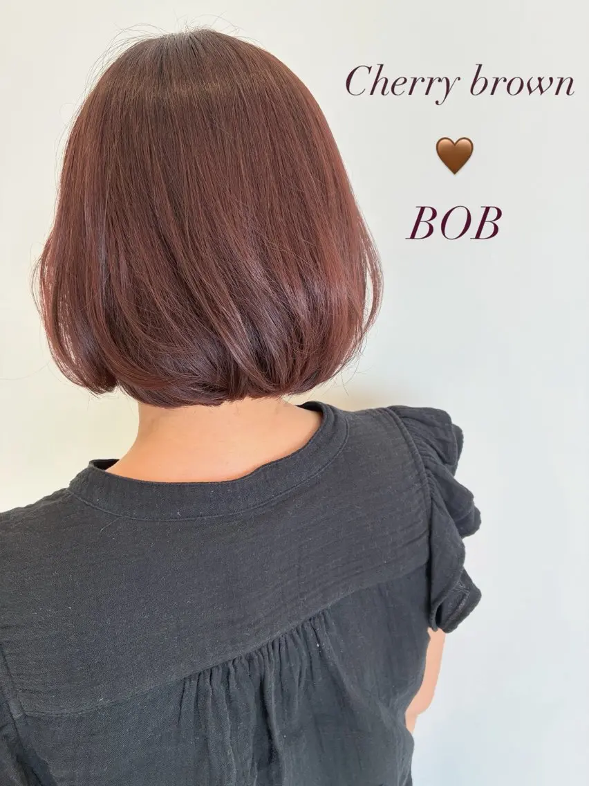 ショート カット ヘアカラー BOB🫧KANAE HAYASAKA🫧のヘアスタイル