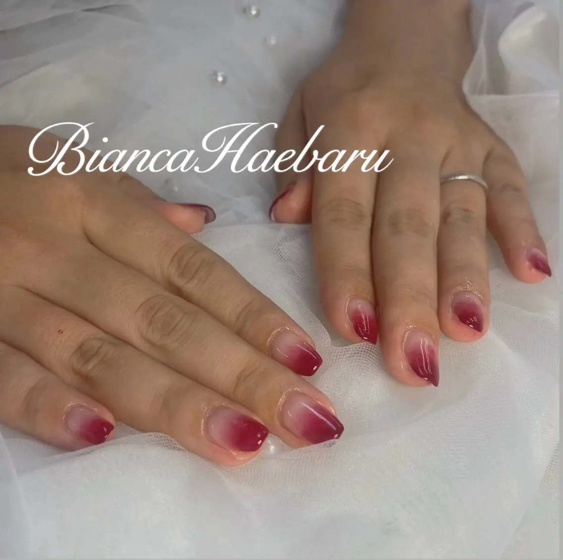 ネイル グラデーション Bianca南風原 Nakaza★のネイルデザイン