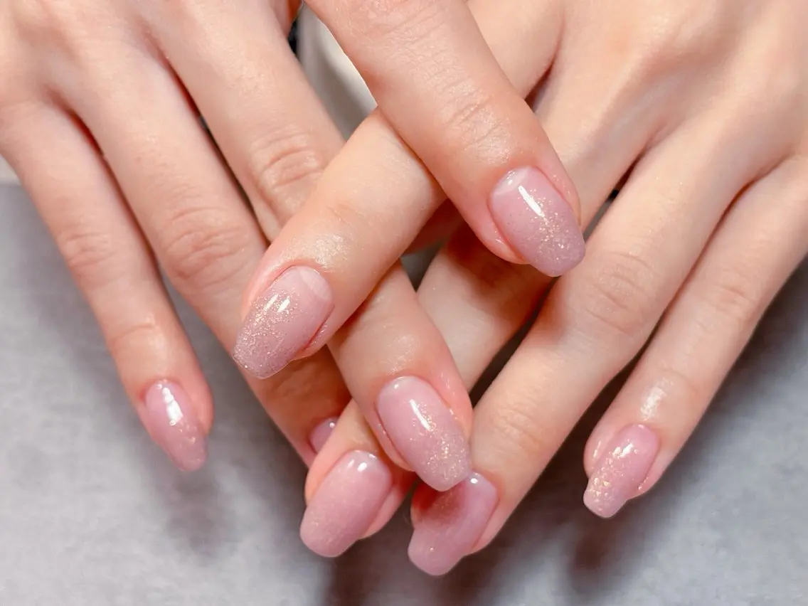 ネイル アートネイル オーロラネイル チークネイル フラッシュネイル フットネイル ハンドネイル ハンドケア 💫ゆか_ Nailartistのネイルデザイン