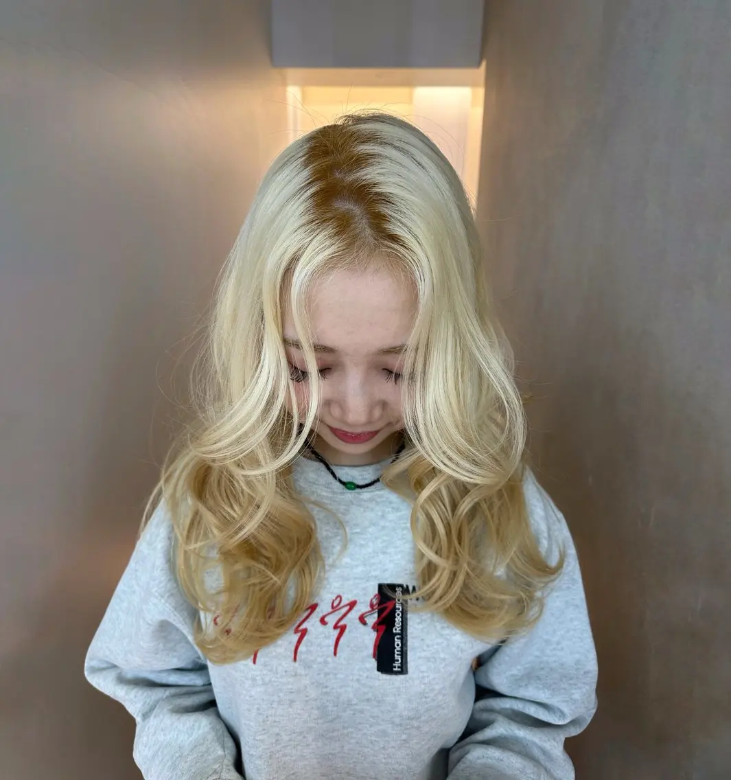 カラー ハイトーン特化 pepe🎀のヘアスタイル