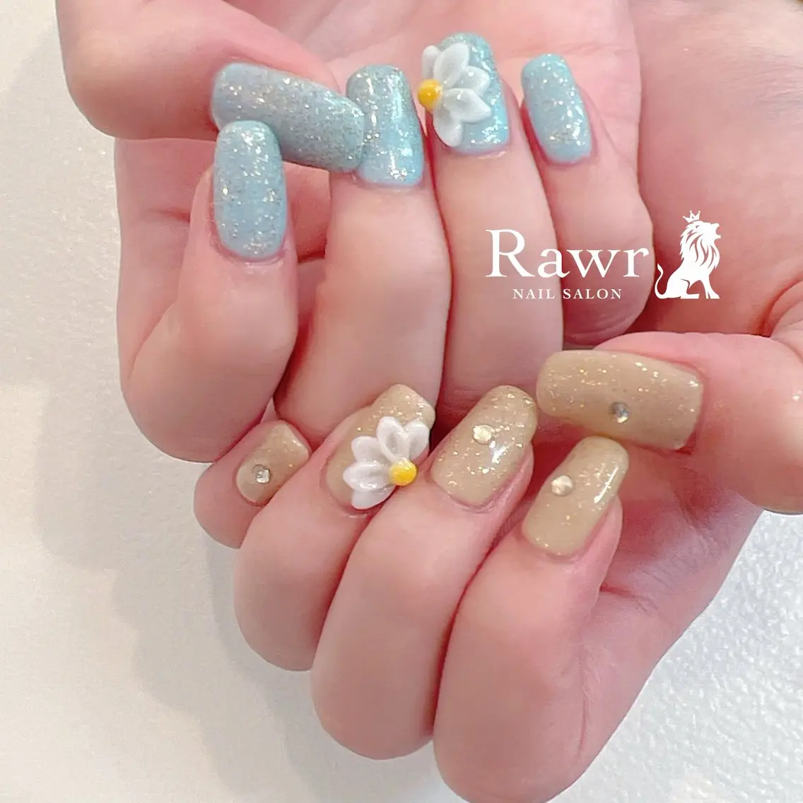 ネイル ハンドネイル Rawr / saoriのネイルデザイン