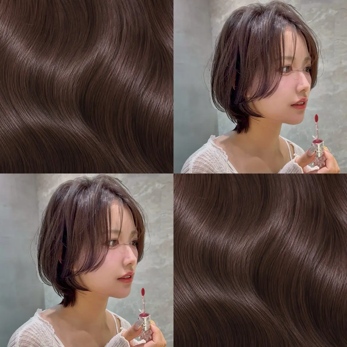 ショート カラー ヘアカラー saki /レイヤー / 髪質改善のヘアスタイル