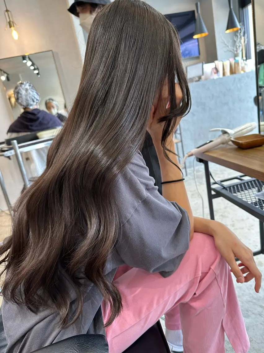 ロング カラー カット 🍀石川尚之🍀 HELIMのヘアスタイル