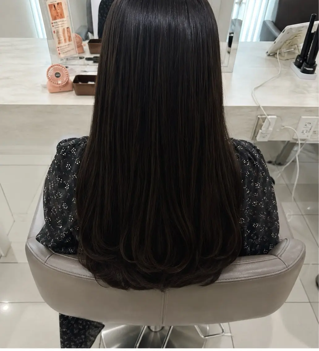セミロング カット トリートメント ももか💖お得に！ 艶モテ/透明感♡のヘアスタイル