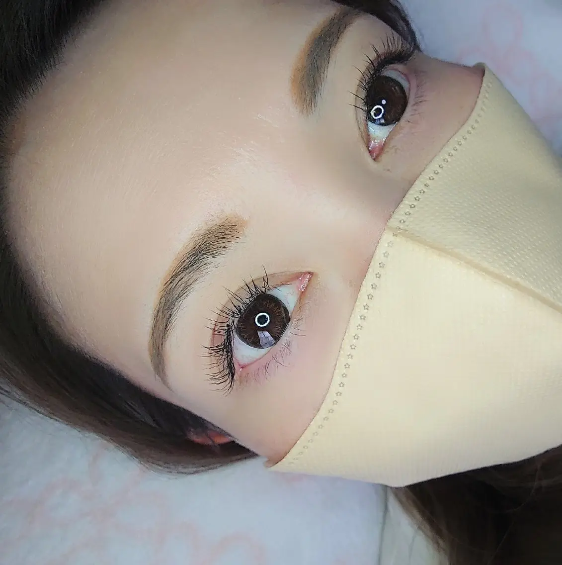 マツエク・マツパ フラットラッシュ マツエク EYELASH lino　合志市のマツエク・マツパデザイン