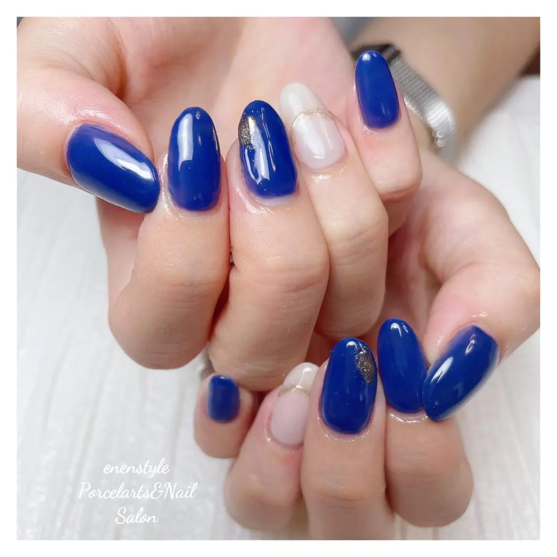 ミディアム ネイル 🐾enen style 🐾のネイルデザイン