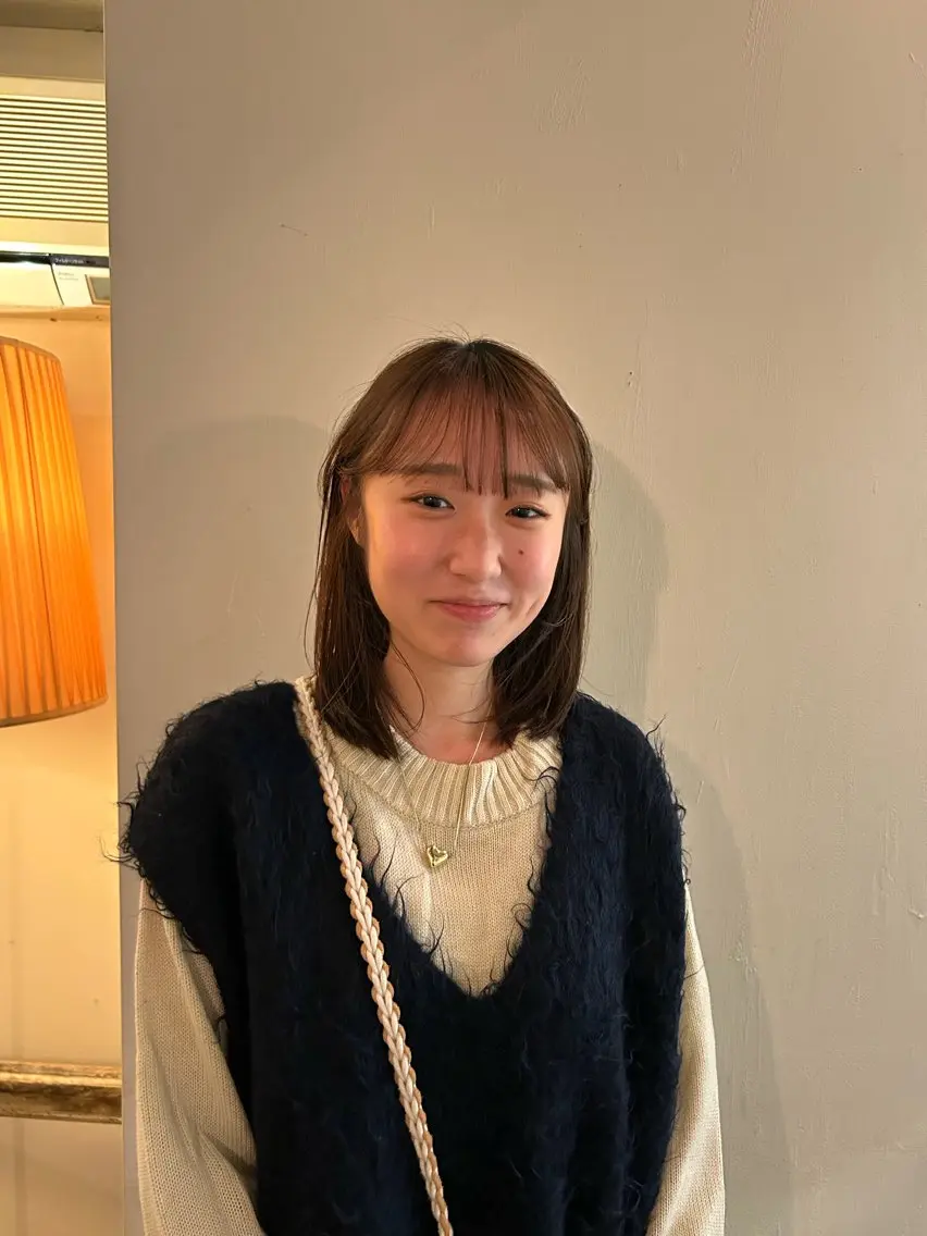 ミディアム ORe'S HAIR BE　GLaDまなみのヘアスタイル