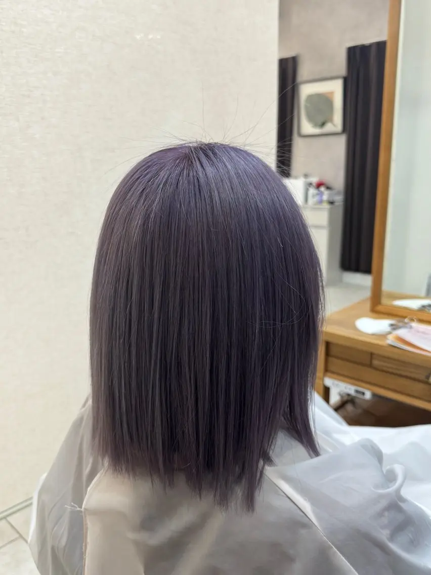 ミディアム カラー glory/明笑 モデル募集中🎀のヘアスタイル