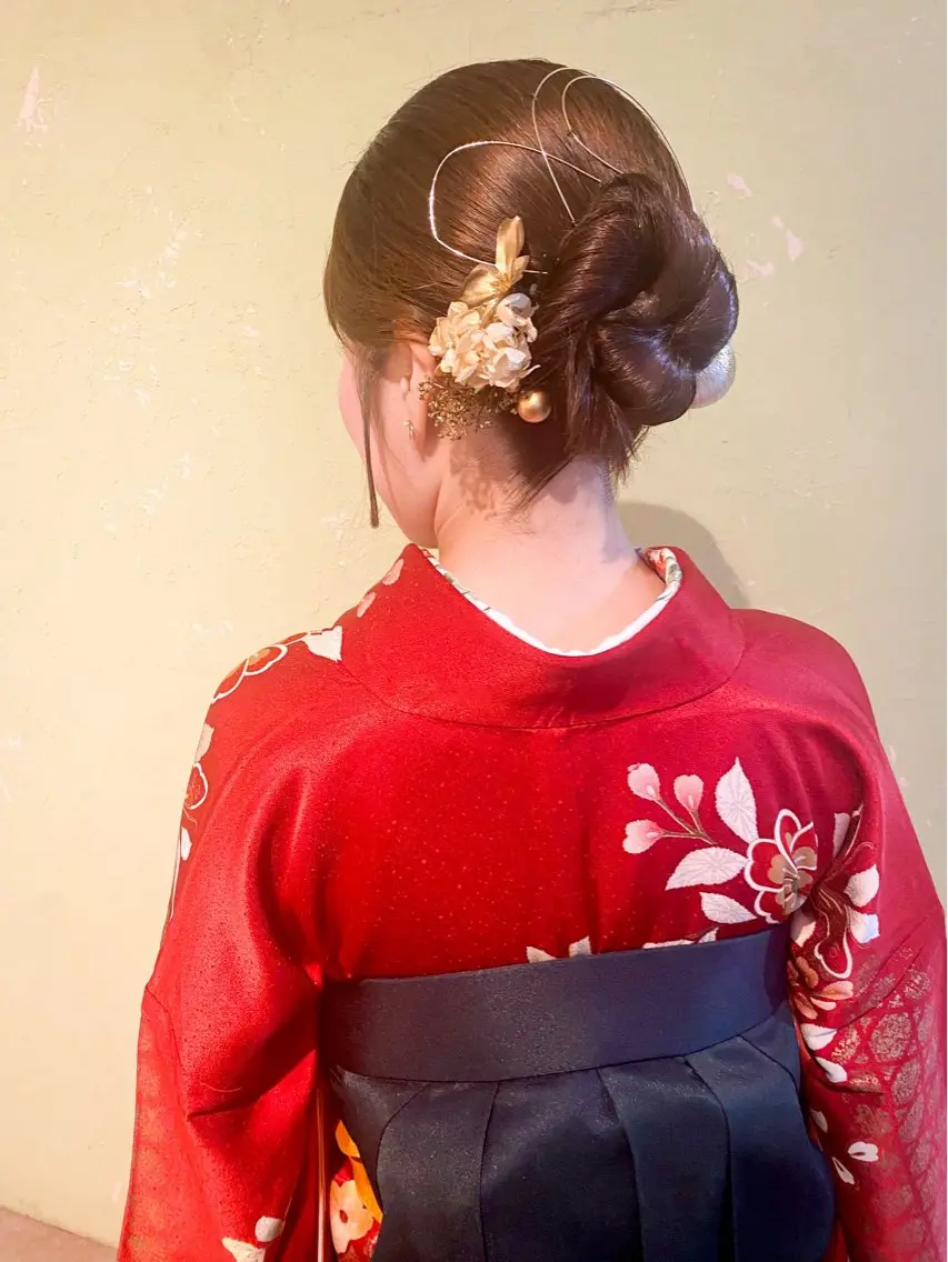 ヘアアレンジ hair make もりした　ゆうのヘアスタイル