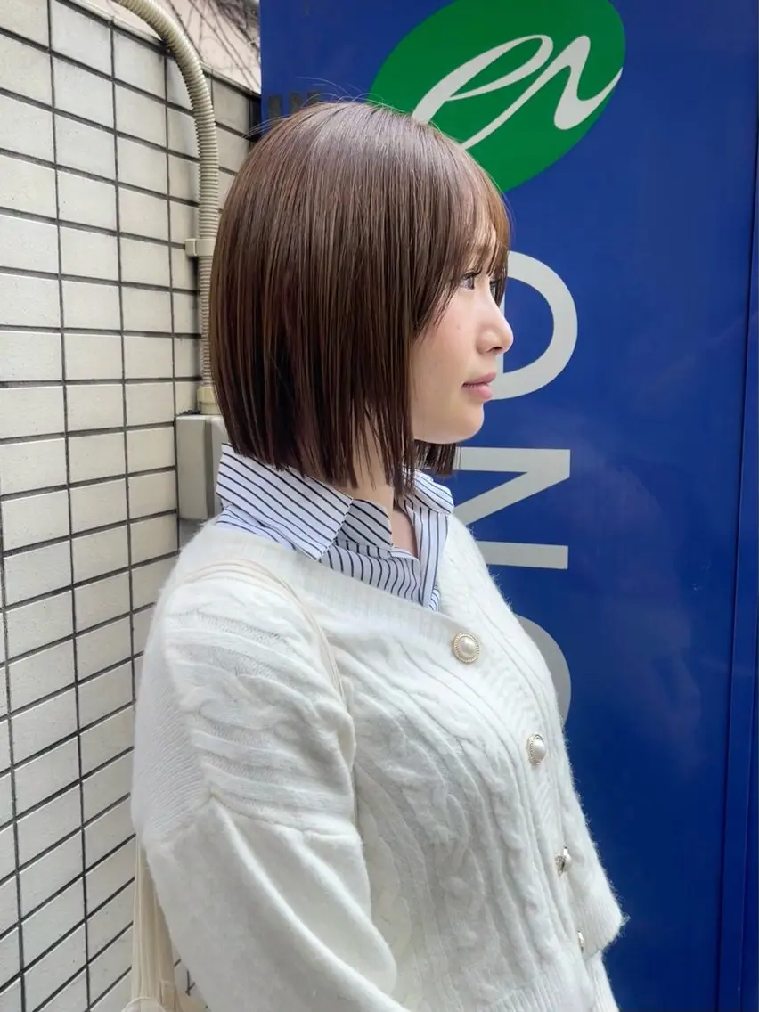 ショート カット ヘアカラー トリートメント 園田 渉 ◤SHIKIO◢のヘアスタイル