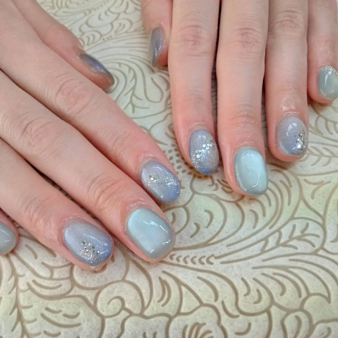 ネイル フラワーネイル precious nail roomのネイルデザイン