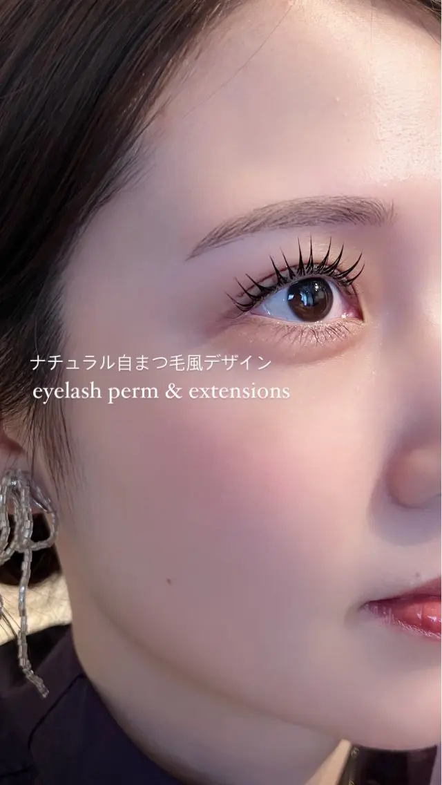 マツエク・マツパ マツパ 代官山MIRU🤍 似合わせ束感/美眉のマツエク・マツパデザイン