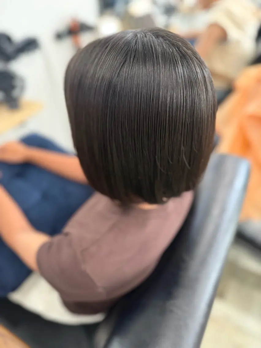 ミディアム カット 中西 広人のヘアスタイル