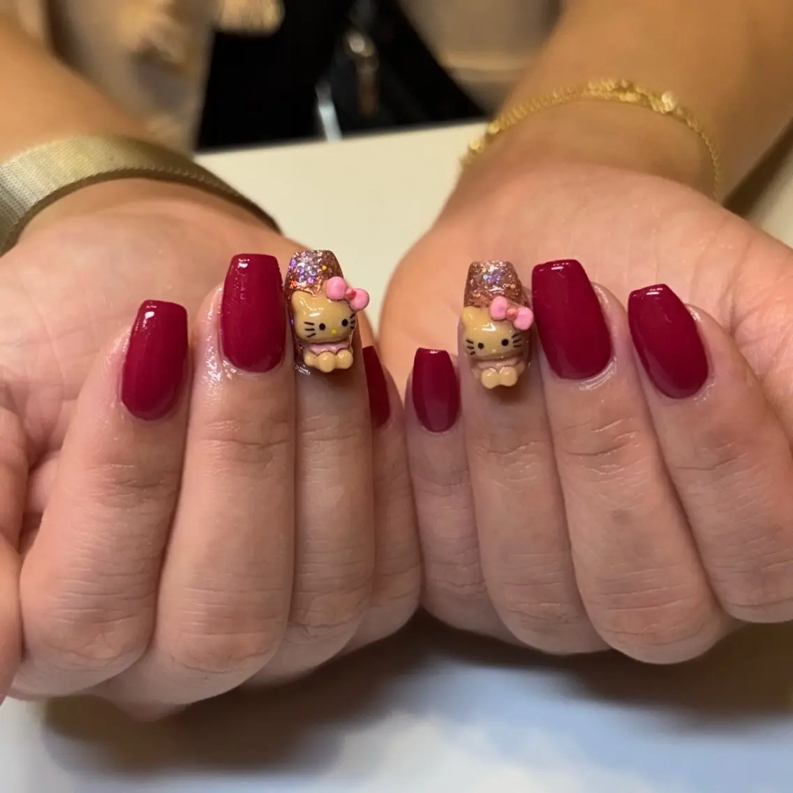 ネイル ️🩵Merci Miyu 南堀江️のネイルデザイン