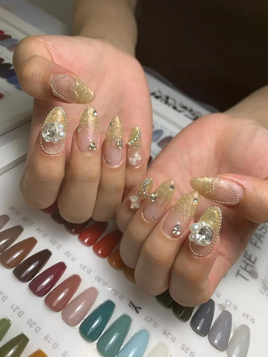 ネイル ハンドネイル HANA 川越東口ネイルサロンのネイルデザイン