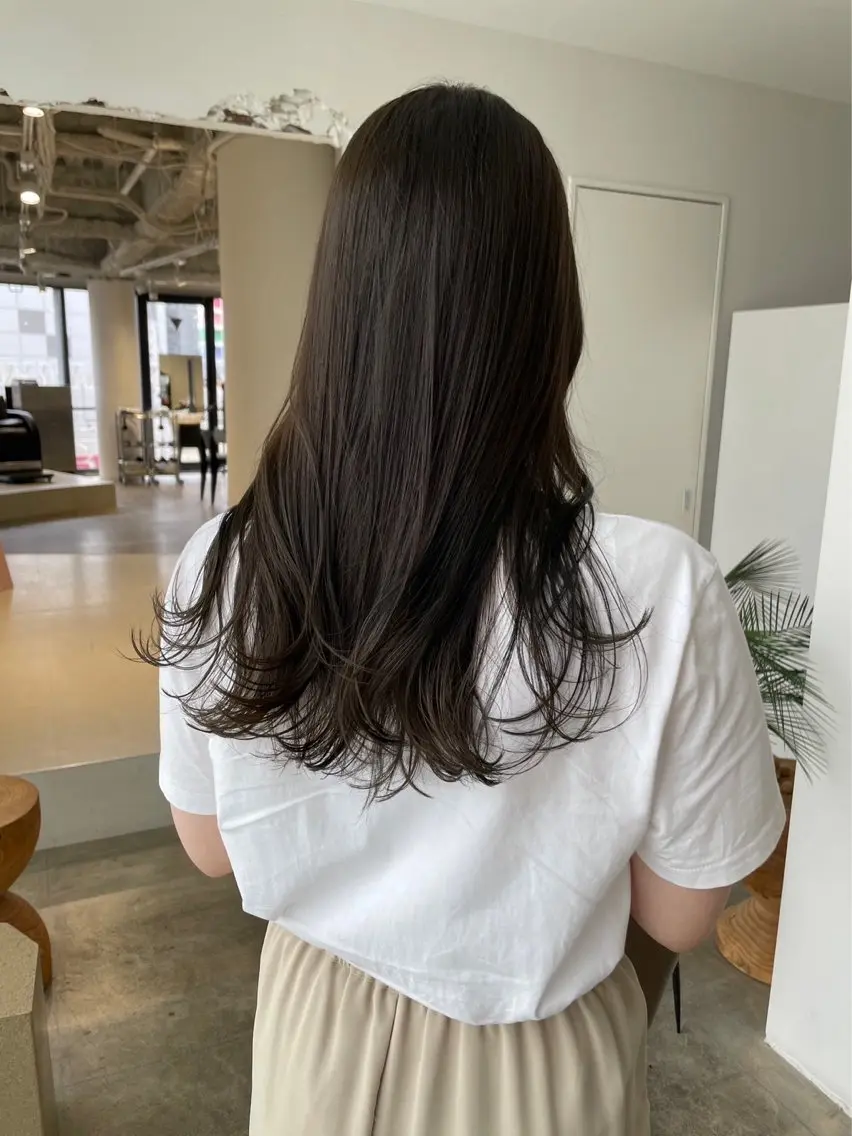 30日10時〜【春に向けて🎀】ご新規様限定!!【アンダー45】ロングカット×カラーの写真