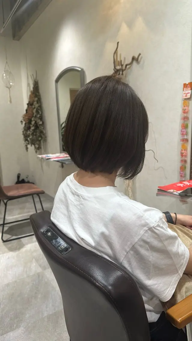 ショート ボブ カット REGO Hair &eye salonのヘアスタイル