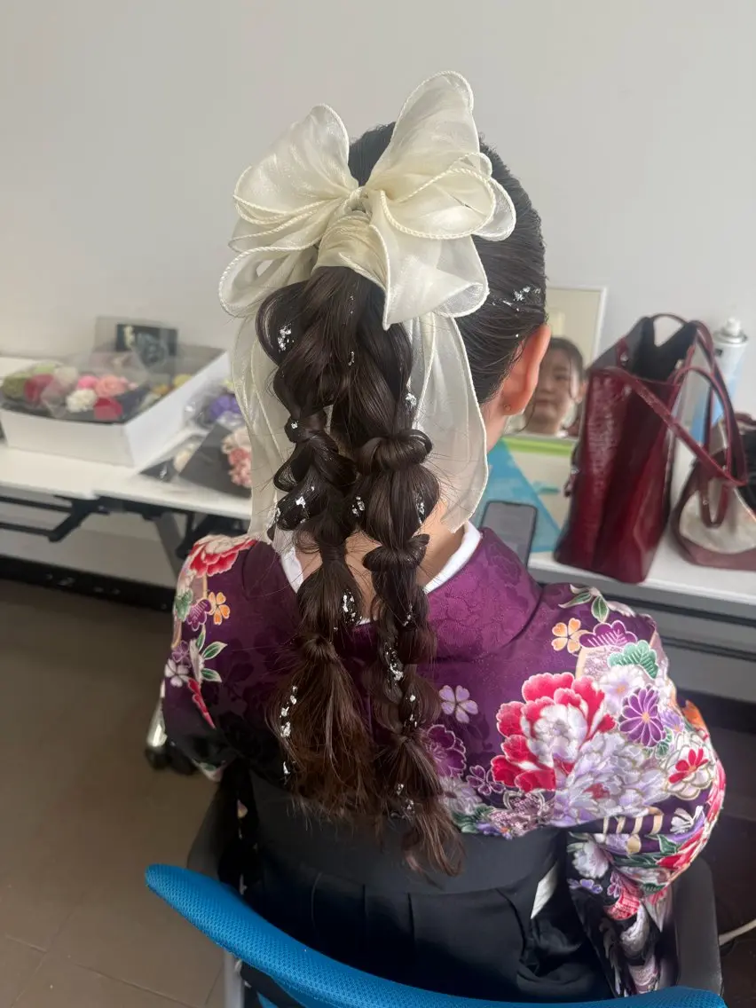 おまかせヘアセットの写真