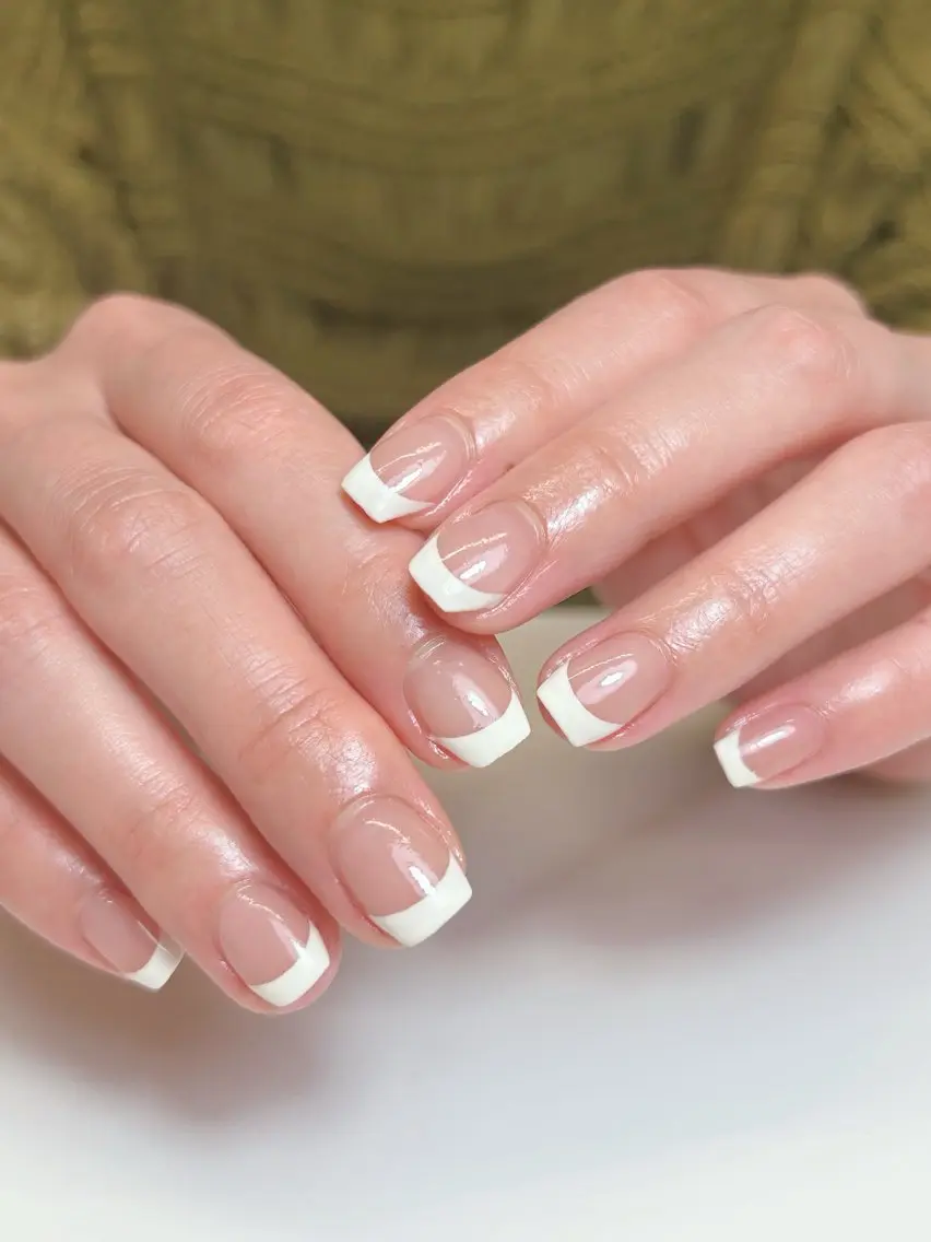 フレンチネイル💅🏻ベースカラー込み/オフ込みの写真