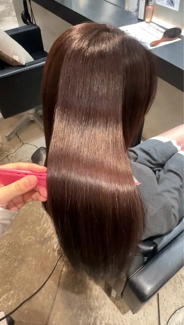 ロング トリートメント 松田 奈々のヘアスタイル