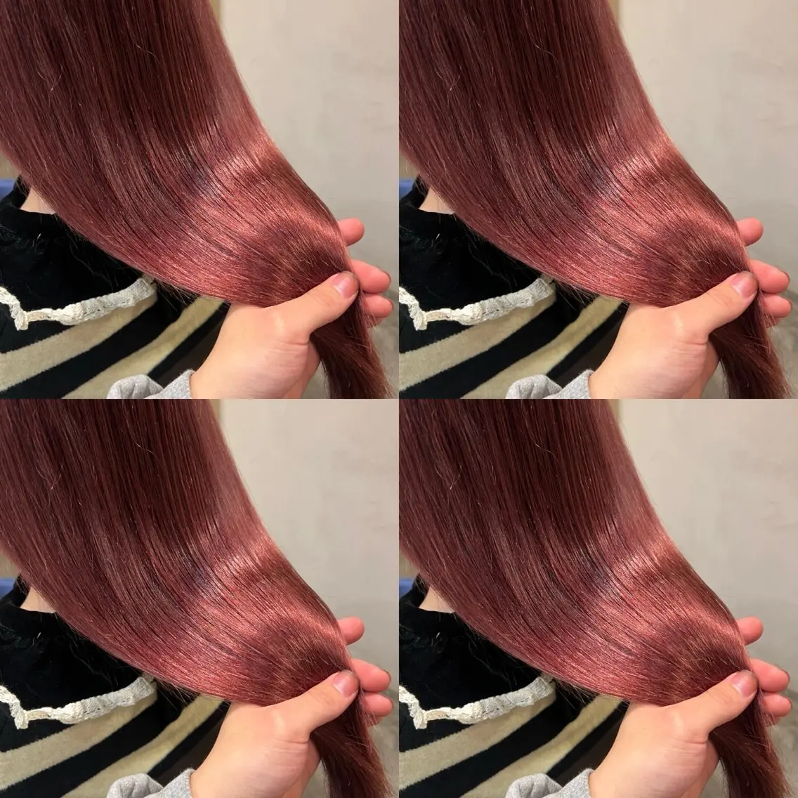 ロング カラー ブラウンカラー レッドカラー レッドブラウン 髪質改善 カット ヘアカラー トリートメント 店長✨髪質改善✖️ 透明感カラー／純大のヘアスタイル