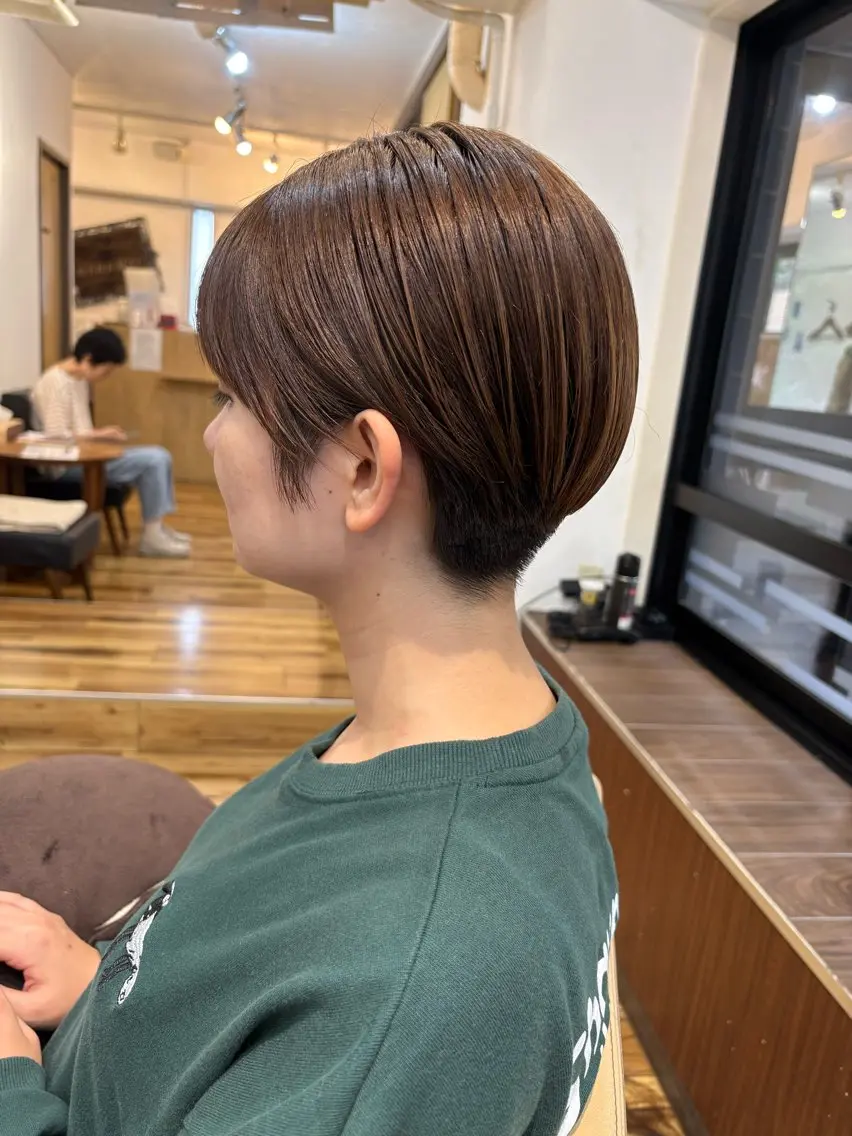 ショート ☘️ショート、ボブ、 レイヤーお任せを☘️のヘアスタイル
