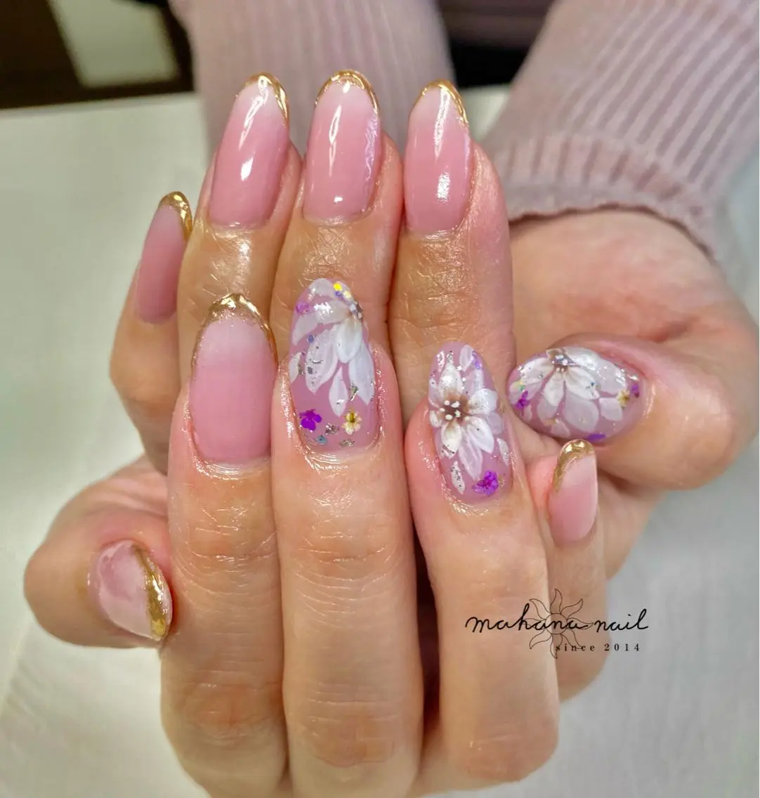 ネイル 持ち込み mahana nailのネイルデザイン