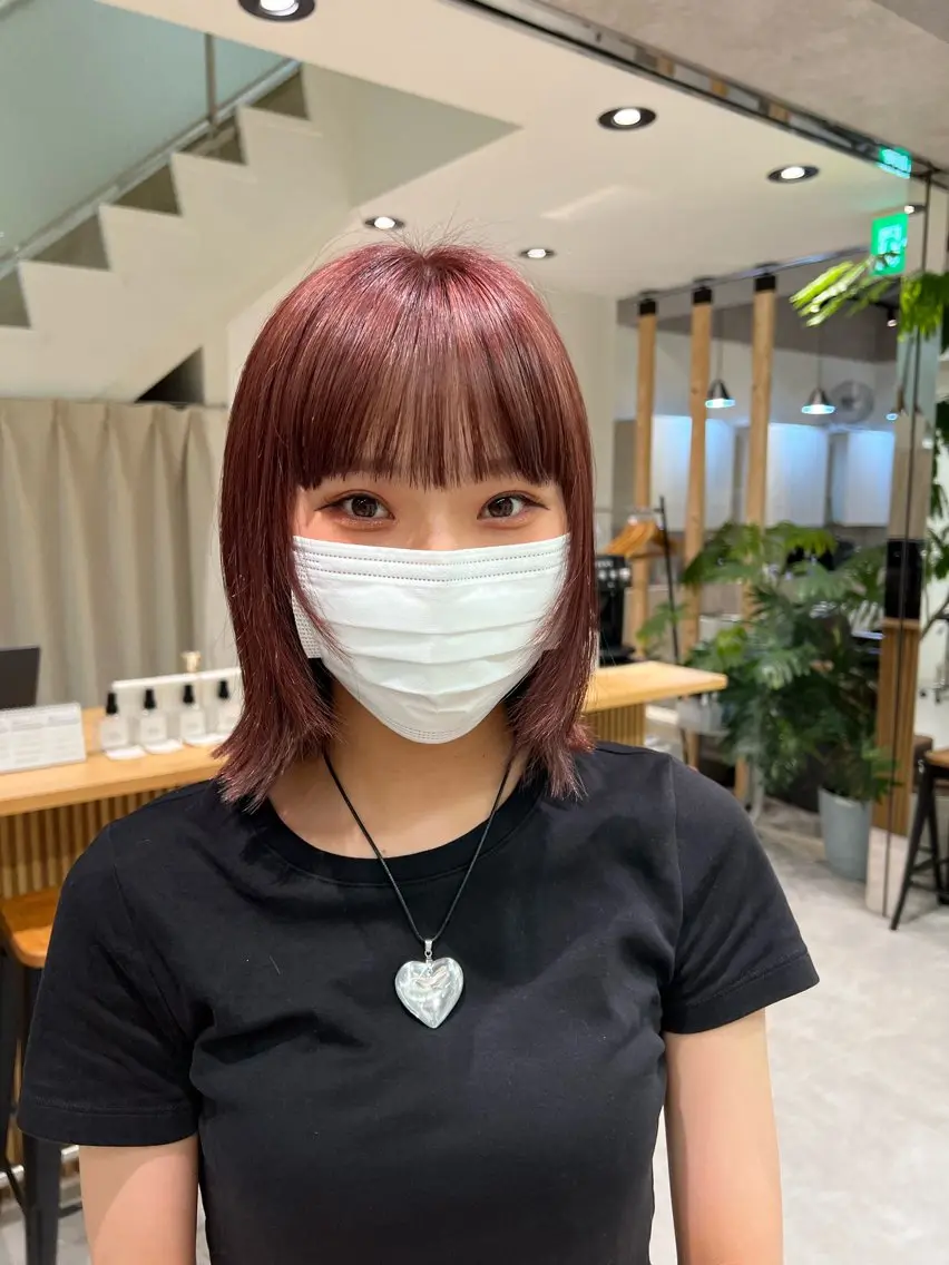 ショート カラー ヘアカラー トリートメント 🍀お悩み改善憧れの 美髪　小林風雅のヘアスタイル