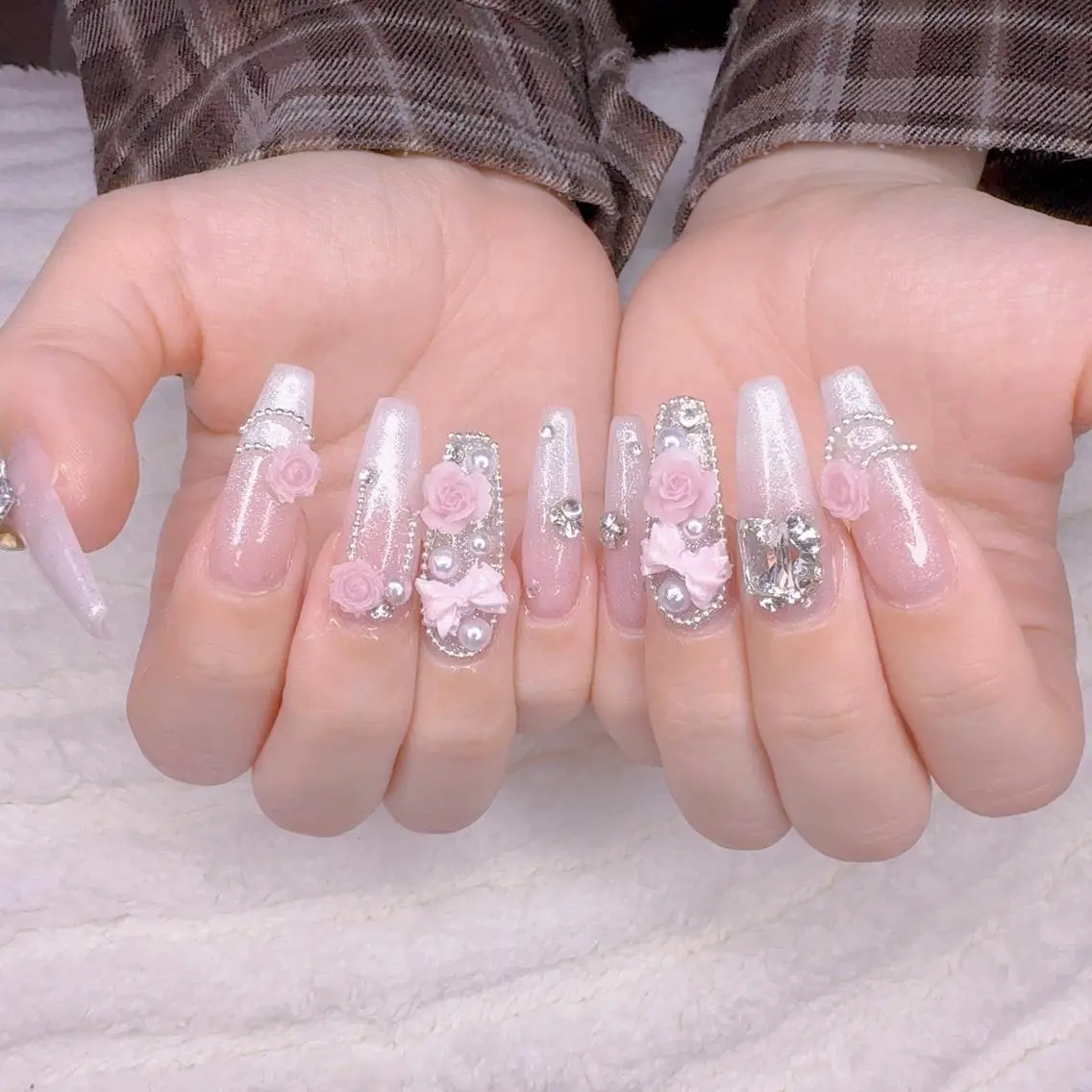 ネイル 成人式 韓国ネイル オフィスネイル ハンドネイル ハンドケア For U nail スカルプ専門店のネイルデザイン