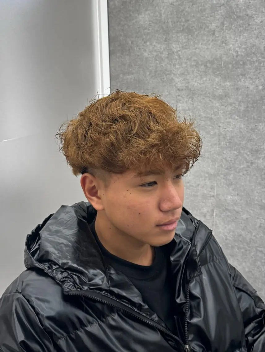 『🔥メンズ限定🔥』カット+ワンカラー+パーマの写真