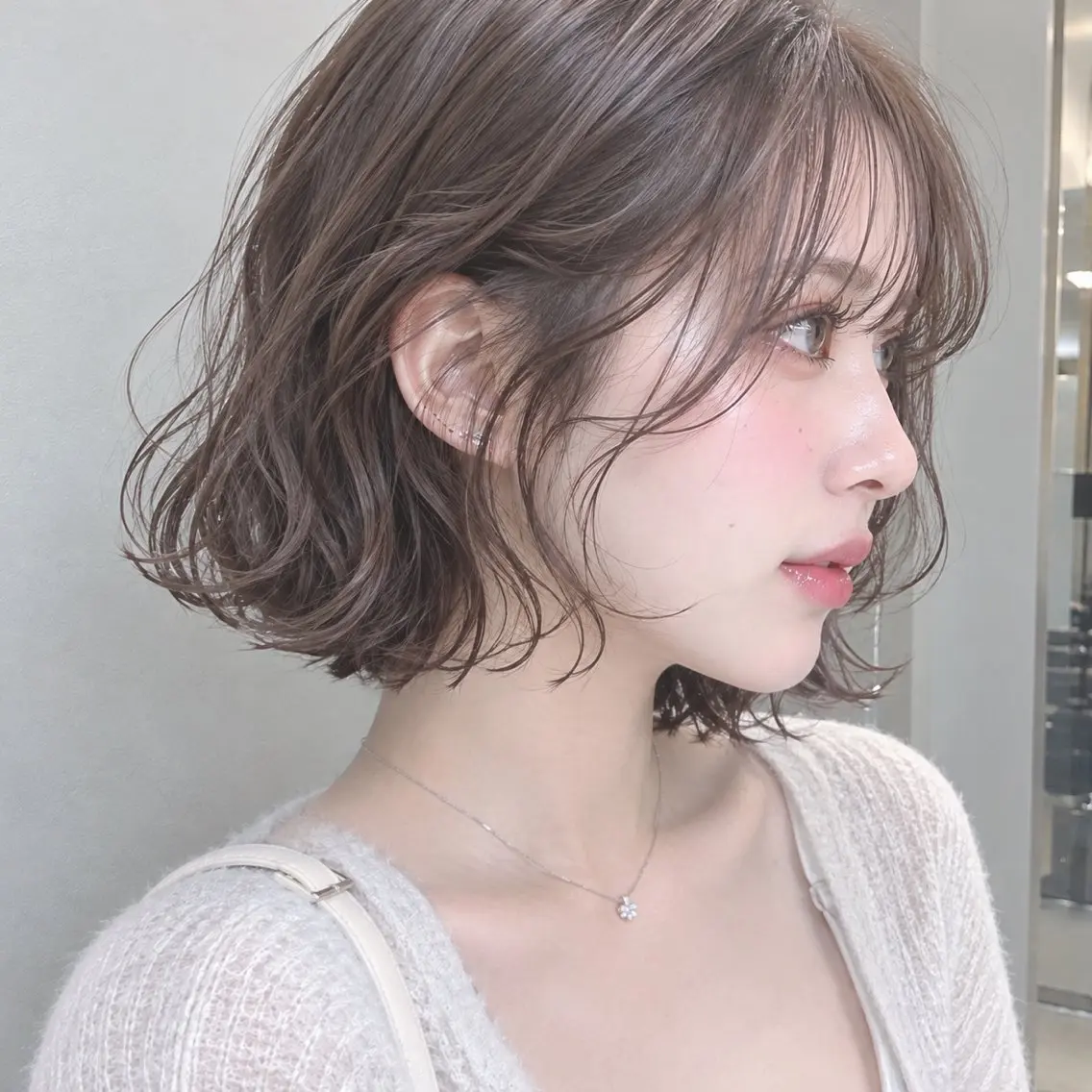 【レディース限定🎀】カット+パーマ+髪質改善トリートメント💫の写真