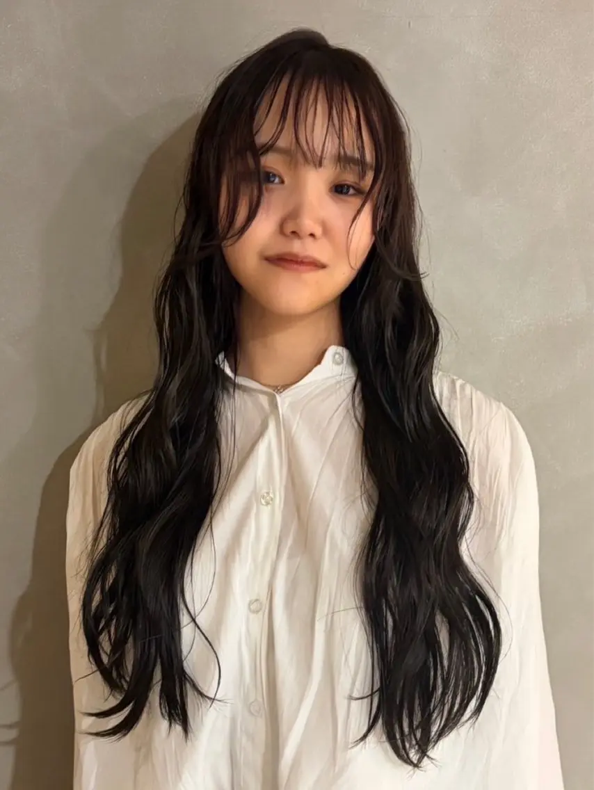 ロング 古久保 日音のヘアスタイル