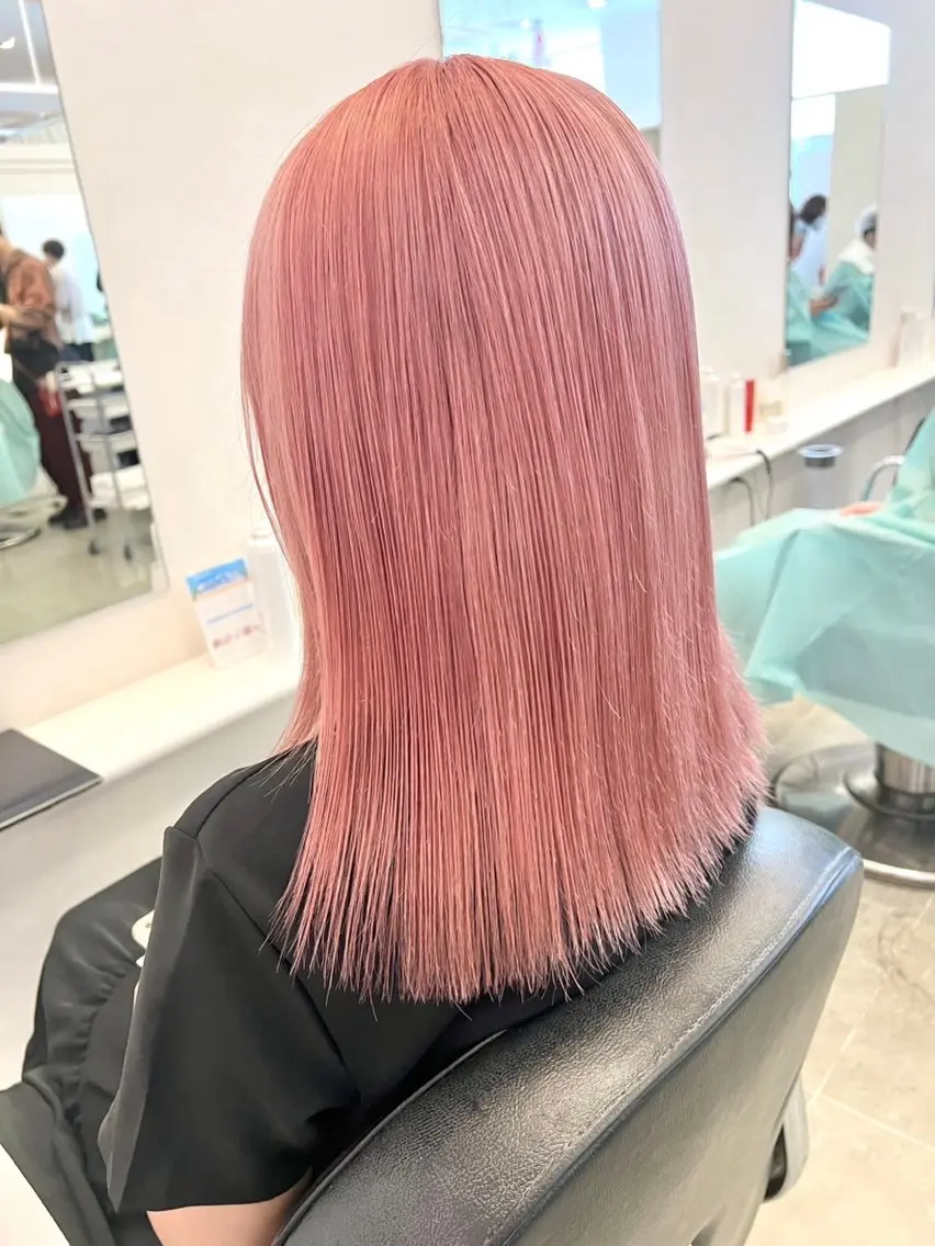 ロング カラー ヘアカラー ParveMix🍀 藤原愛未のヘアスタイル