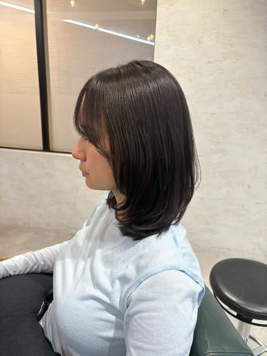 ミディアム ヘアカラー カットモデル募集中 🌺Noa🌺のヘアスタイル