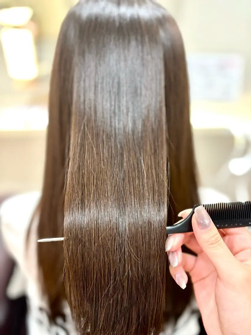 ロング カット トリートメント Haruka✄﻿ 透明感カラー🫧🌙のヘアスタイル