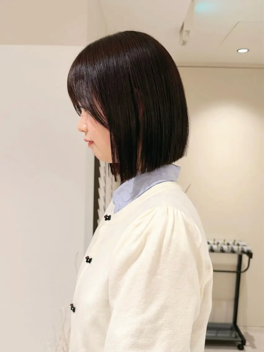 ショート カット ヘアカラー トリートメント Bonheur銀座 /runaのヘアスタイル