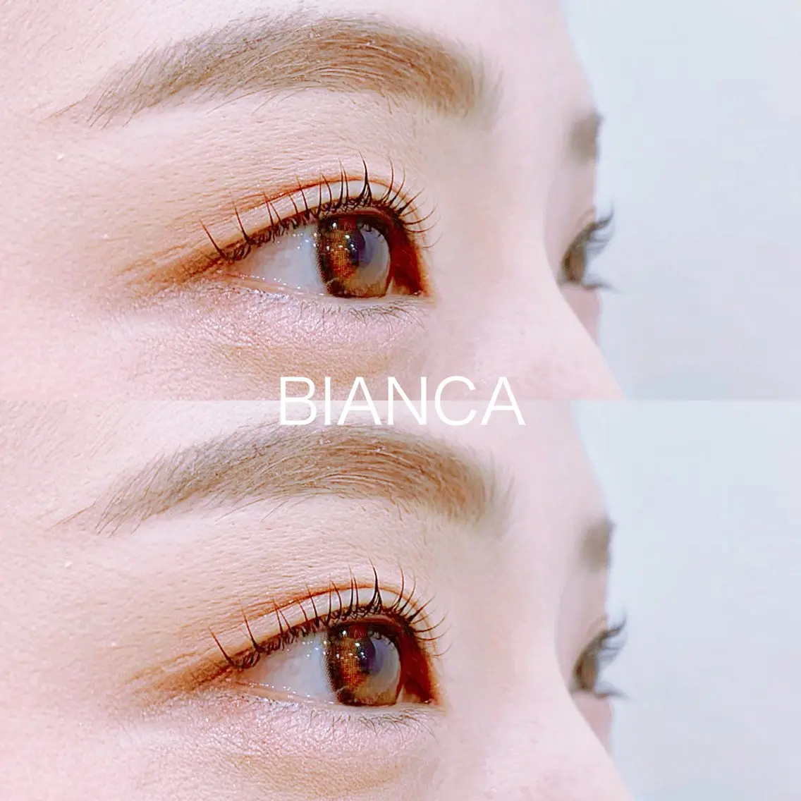 マツエク・マツパ 一重×まつ毛パーマ BIANCA 大宮 HARADAのマツエク・マツパデザイン