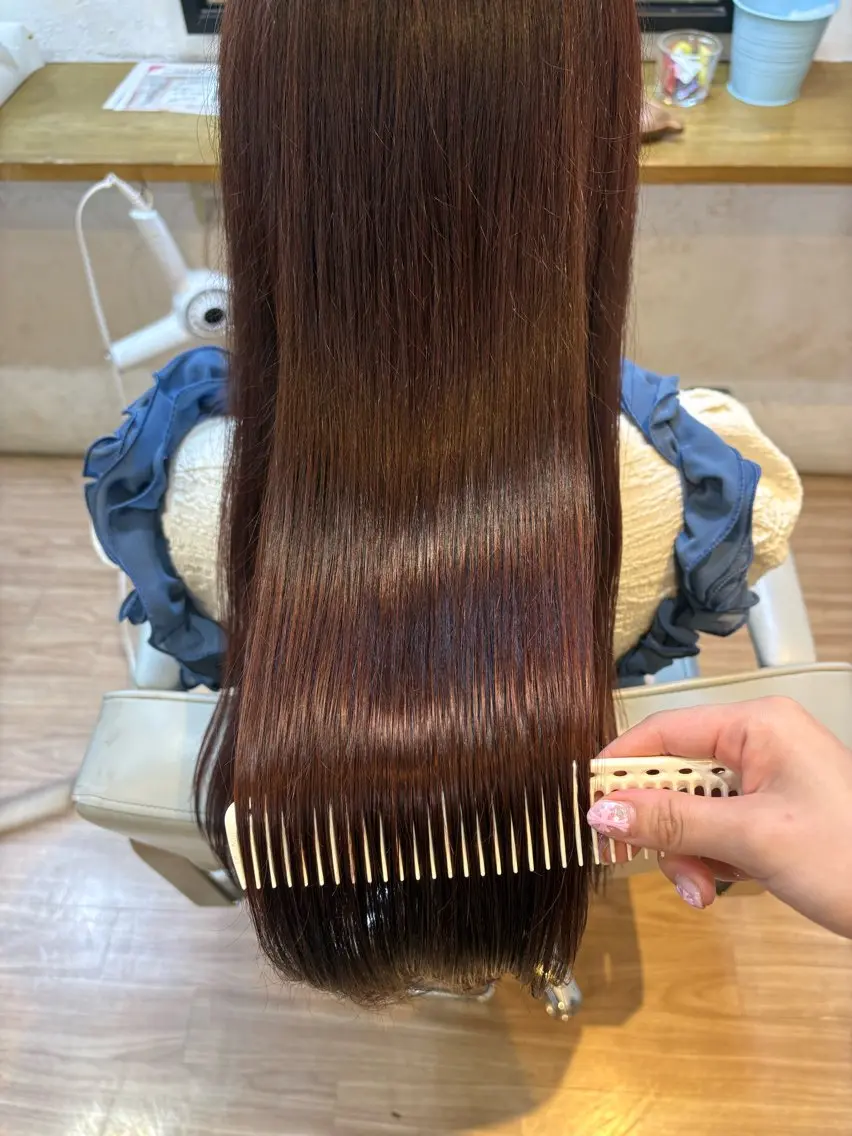 カラー ヘアカラー トリートメント 韓国ヘアー🇰🇷 MIWAのヘアスタイル